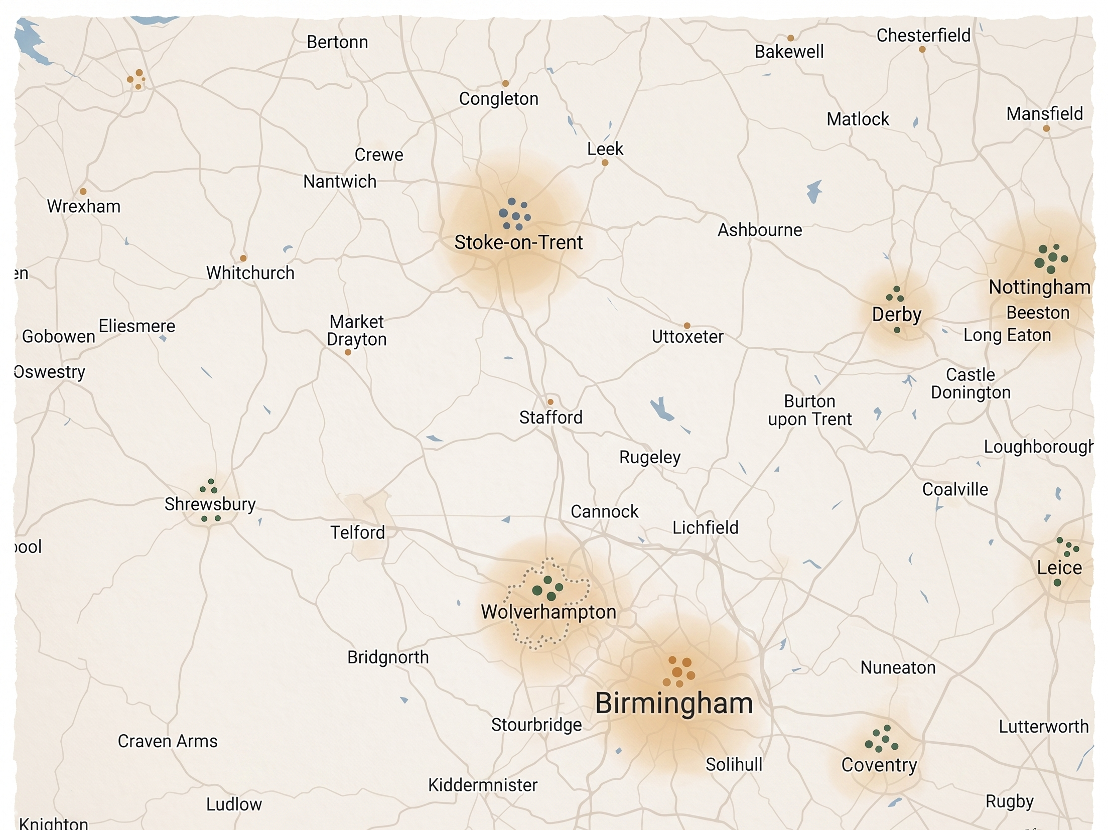 West Midlands Coverage Area